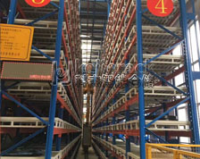 Stereoscopic warehouse stacker